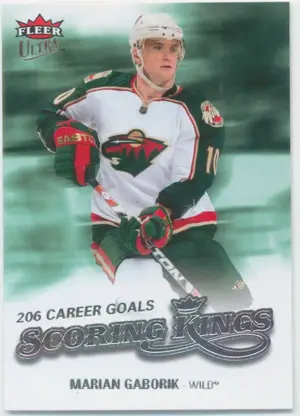 2008-09 FLEER ULTRA - MARIAN GABORIK #SK14 SCORING KINGS