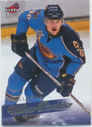 2008-09 FLEER ULTRA - JORDAN LAVALLEE #243 ROOKIE