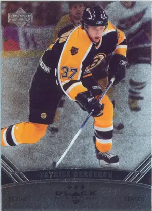 2006-07 BLACK DIAMOND - PATRICE BERGERON #128 TRIPLE DIAMOND