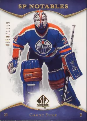 2007-08 SP AUTHENTIC - GRANT FUHR #136 SP NOTABLES 358/1999