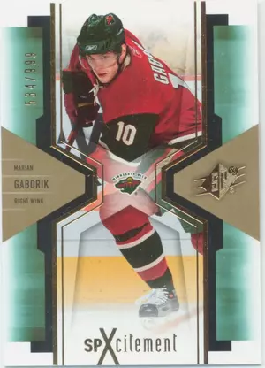 2006-07 SPX - MARIAN GABORIK #X50 SPXCITEMENT 534/999