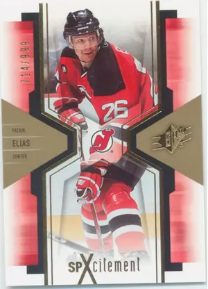 2006-07 SPX - PATRIK ELIAS #X61 SPXCITEMENT 714/999