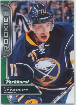 2016-17 PARKHURST - EVAN RODRIGUES #364 ROOKIE