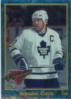 1993-94 TOPPS - WENDEL CLARK #9 PREMIER FINEST