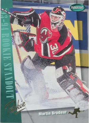 1994-95 PARKHURST - MARTIN BRODEUR #278 GOLD