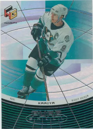 1999-00 HOLOGRFX - PAUL KARIYA #PS1 PURE SKILL