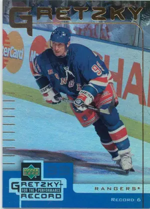 1999-00 McDONALD'S - WAYNE GRETZKY #6 GRETZKY PERFORMANCE FOR THE RECORD