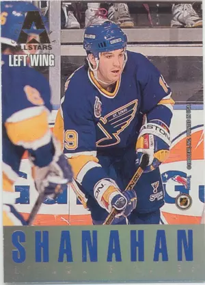 1993-94 LEAF - BRENDAN SHANAHAN/LUC ROBITAILLE #9 GOLD ALL-STARS