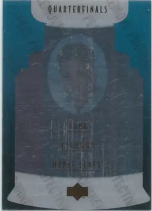 1996-97 UPPER DECK - DOUG GILMOUR #LS11 LORD STANLEY'S HEROES QUARTER FINALS /5000