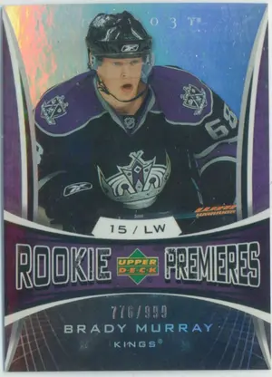 2007-08 TRILOGY - BRADY MURRAY #151 ROOKIE 776/999