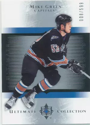 2005-06 ULTIMATE COLLECTION - MIKE GREEN #184 ROOKIE 8/599
