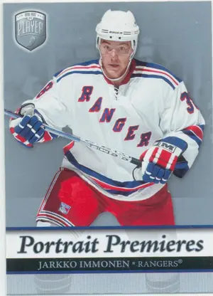 2006-07 BE A PLAYER PORTRAITS - JARKKO IMMONEN #116 PREMIERES