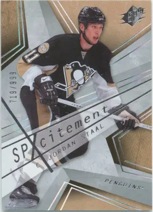 2008-09 SPX - JORDAN STAAL #X32 SPXCITEMENT 719/999