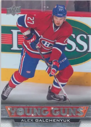 2013-14 UPPER DECK - ALEX GALCHENYUK #203 YOUNG GUNS