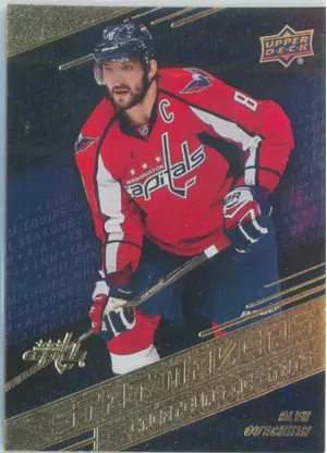 2017-18 TIM HORTONS - ALEX OVECHKIN #SM-8 STAT MAKERS