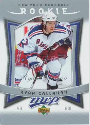 2007-08 MVP - RYAN CALLAHAN #341 ROOKIE