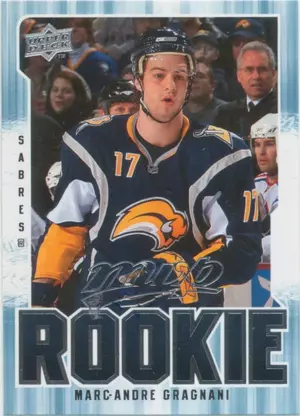 2008-09 MVP - MARC-ANDRE GRAGNANI #322 ROOKIE