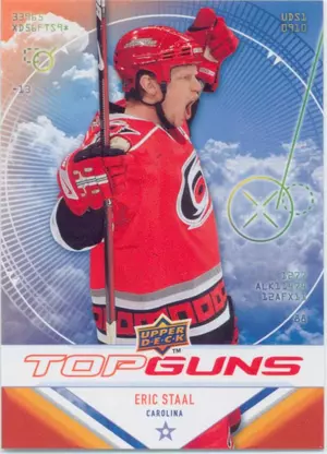 2009-10 UPPER DECK - ERIC STAAL #TG4 TOP GUNS