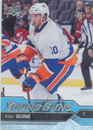 2016-17 UPPER DECK - ALAN QUINE #208 YOUNG GUNS
