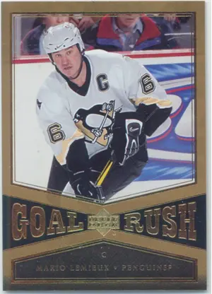 2005-06 UPPER DECK - MARIO LEMIEUX #GR7 GOAL RUSH