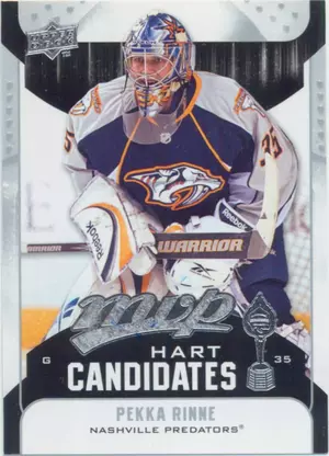 2009-10 MVP - PEKKA RINNE #HC25 HART CANDIDATE