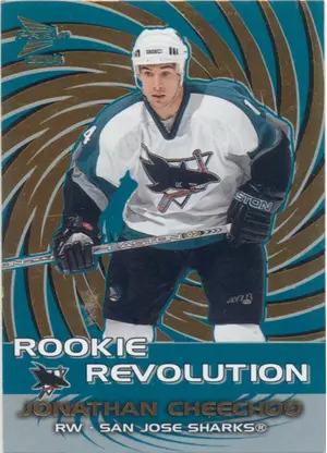 2003-04 PRISM - JONATHAN CHEECHOO #12 ROOKIE REVOLUTION