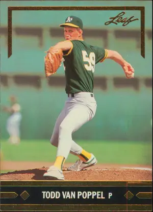 1991 Leaf - Todd Van Poppel #BC9 Gold Rookies Bonus