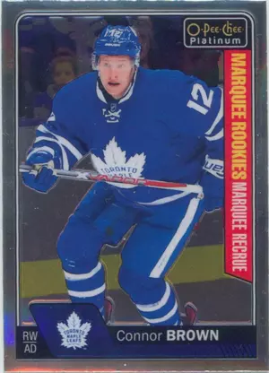 2016-17 O-PEE-CHEE PLATINUM - CONNOR BROWN #175 MARQUEE ROOKIE