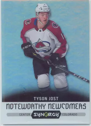 2017-18 SYNERGY - TYSON JOST #NN-8 NOTEWORTHY NEWCOMERS