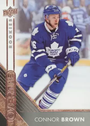 2016-17 OVERTIME - CONNOR BROWN #55 ROOKIE