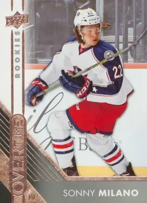 2016-17 OVERTIME - SONNY MILANO #57 ROOKIE