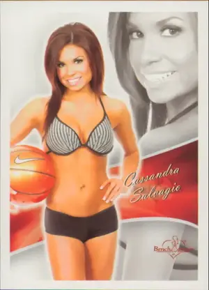 2013 Benchwarmer BubbleGum - Cassandra Salvagio #61