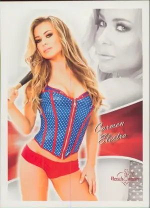 2013 Benchwarmer BubbleGum - Carmen Electra #1