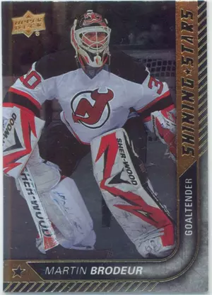 2015-16 UPPER DECK - MARTIN BRODEUR #SS-44 SHINING STARS