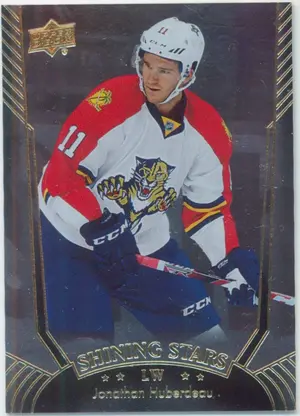 2016-17 UPPER DECK - JONATHAN HUBERDEAU #SS-38 SHINING STARS
