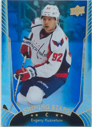 2016-17 UPPER DECK - EVGENY KUZNETSOV #SS-23 SHINING STARS ROYAL BLUE
