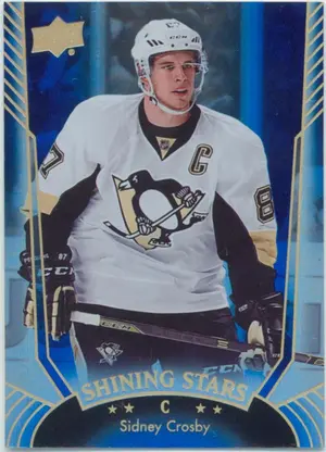 2016-17 UPPER DECK - SIDNEY CROSBY #SS-30 SHINING STARS ROYAL BLUE