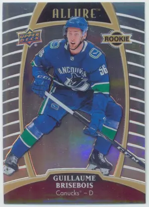 2019-20 ALLURE - GUILLAUME BRISEBOIS #63 ROOKIE