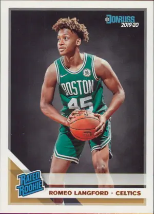2019-20 Donruss - Romeo Langford #213 Rated Rookie