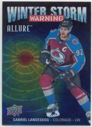 2019-20 ALLURE - GABRIEL LANDESKOG #WSW-4 WINTER STORM WARNING