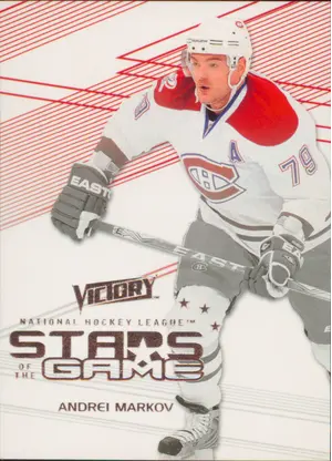 2010-11 VICTORY - ANDREI MARKOV #SOG-AM STARS OF THE GAME