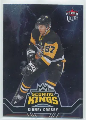 2016-17 FLEER SHOWCASE - SIDNEY CROSBY #SK25 SCORING KINGS