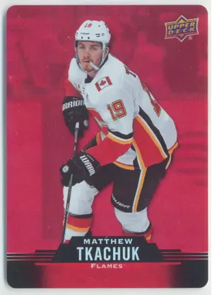 2020-21 TIM HORTONS - MATTHEW TKACHUK #DC-12 RED DIE CUTS