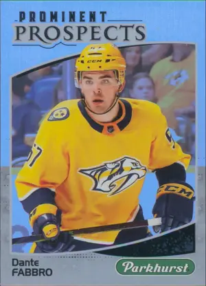 2019-20 PARKHURST - DANTE FABBRO #PP-24 PROMINENT PROSPECTS