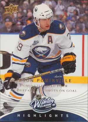 2008-09 UPPER DECK - JASON POMINVILLE #WC10 WINTER CLASSIC