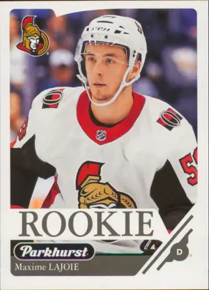 2018-19 PARKHURST - MAXIME LAJOIE #351 ROOKIE