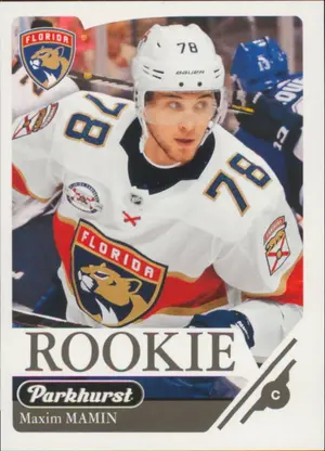 2018-19 PARKHURST - MAXIM MAMIN #344 ROOKIE