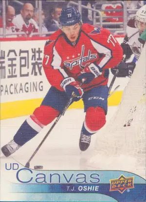 2016-17 UPPER DECK - T.J. OSHIE #C206 CANVAS