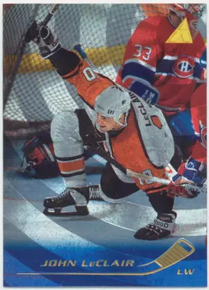 1995-96 PINNACLE - JOHN LeCLAIR #51 RINK COLLECTION