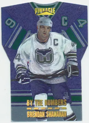 1996-97 PINNACLE - BRENDAN SHANAHAN #2 BY THE NUMBER